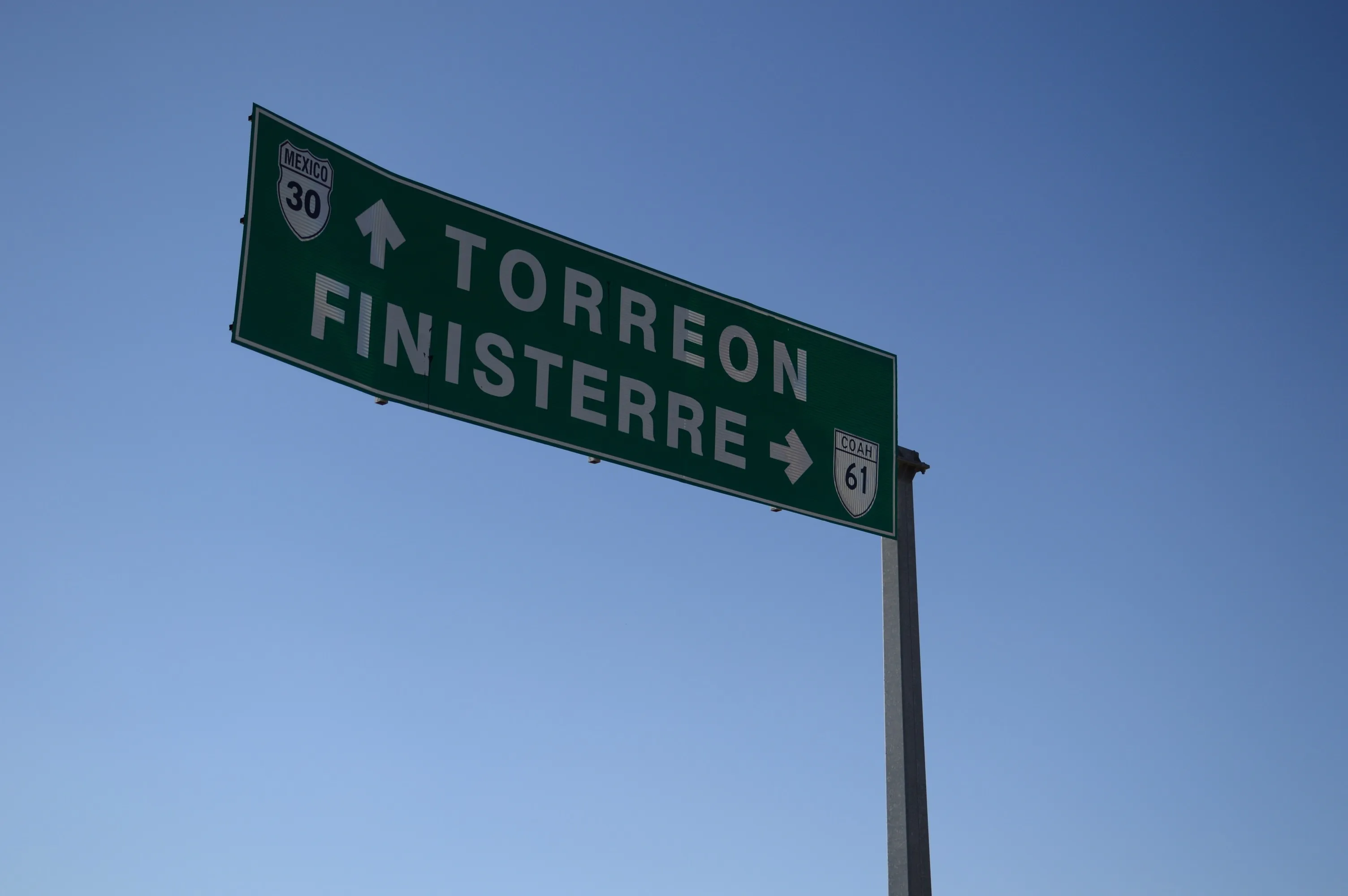 Road signage